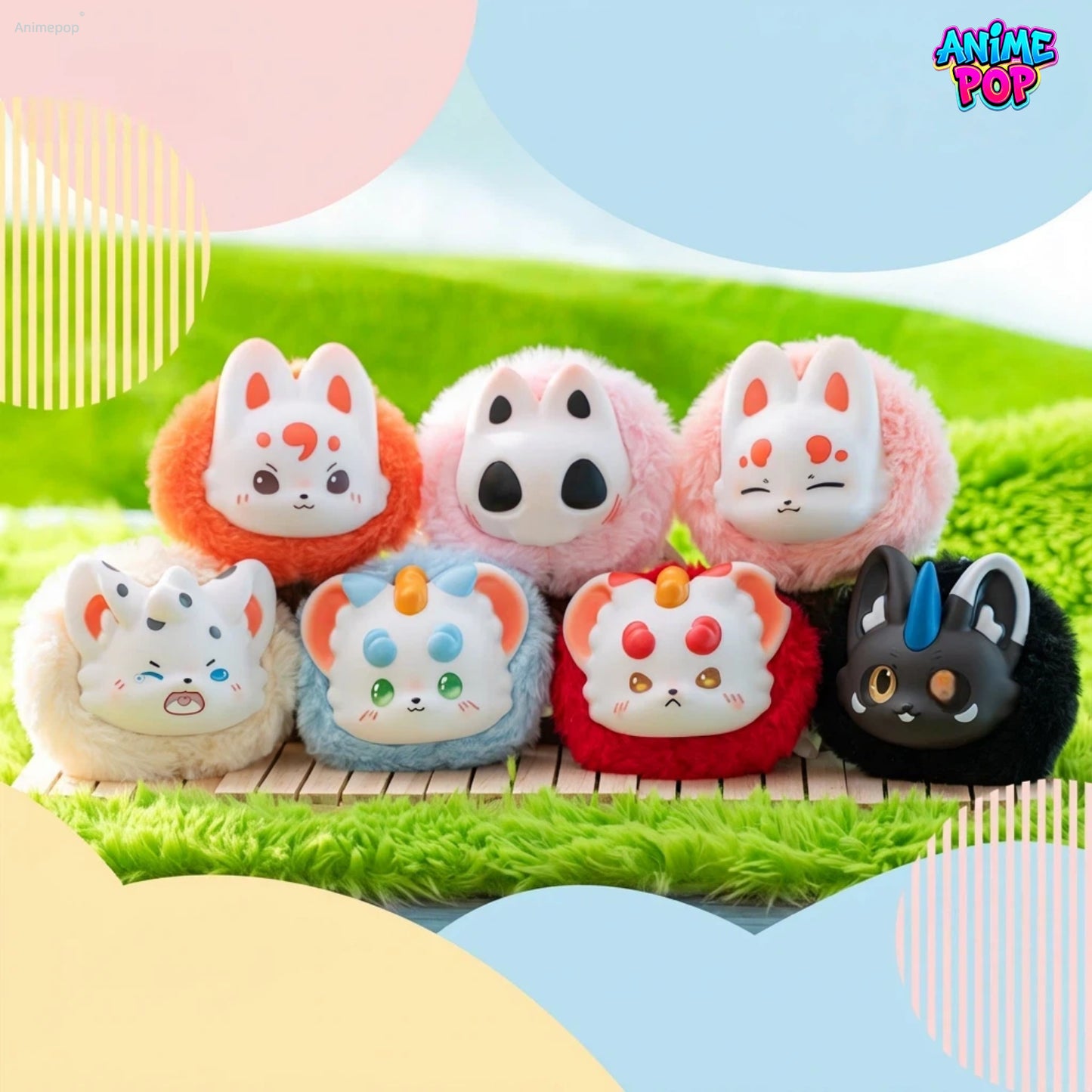 Fabulous Beasts Wallets Plush Doll Pendant Blind Box