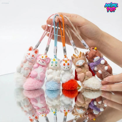Fabulous Beasts Keychain Plush Doll Pendant Blind Box