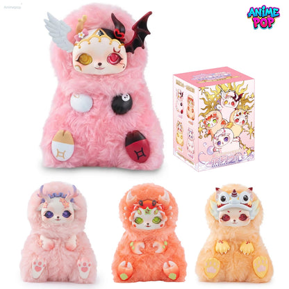 MOBO START 12 Zodiac V3 Hot Heart Series Plush Doll Blind Box (GEMINI, CANCER, LEO, VIRGO)