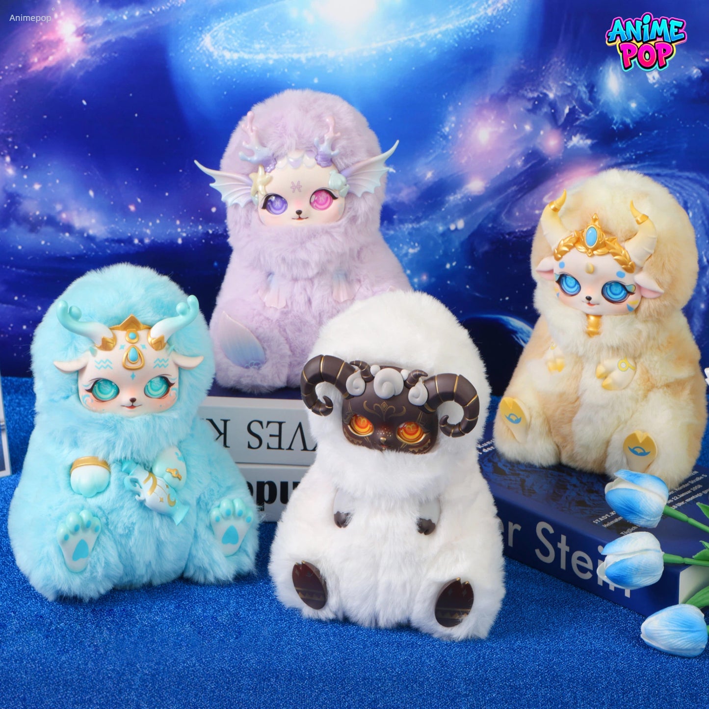 MOBO START 12 Zodiac V2 Morning Stars Series Plush Doll Blind Box(PISCES/RAURUS/AQUARIUS/ARIES)