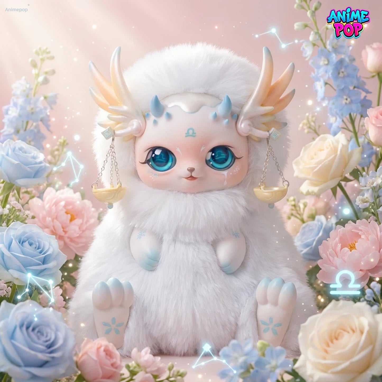 MOBO START 12 Zodiac V1 Forest Whisperings Series Plush Doll Blind Box (CAPRICORN, SAGITTARIUS, LIBRA, SCORPIO)