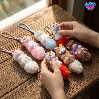 Fabulous Beasts Keychain Plush Doll Pendant Blind Box